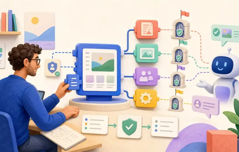 Un développeur relie des capacités de contenu sécurisées à un assistant IA
